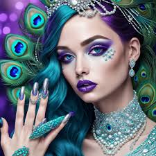 Empress Sissi from Austria in a white dress with silver stars