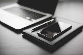 Black wallpapers #2 (53 обоев). Hd Wallpaper All Black Working Setup Diary And Iphone Business Desk Gear Wallpaper Flare