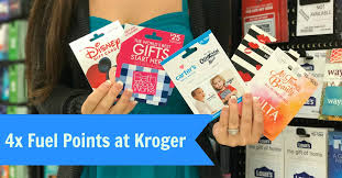 For instance, visa or mastercard gift cards from kroger are usually the only accepted type of gift card that can be used to buy a money order. 4x Fuel Points At Kroger When You Buy Gift Cards Until March 16th Kroger Krazy