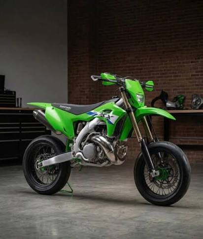 Kawasaki KX327 2027 motard conversion