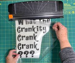 Flipping the entire thing over and burnishing from the back twice. How To Use Transfer Tape On Cricut Projects Smart Cutting Machine Fun