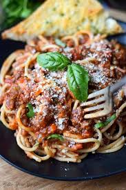 Easy Spaghetti Bolognese Recipe Butter Your Biscuit Recipe Recipes With Maple Sausage Spaghetti Bolognese Recipe Easy Spaghetti Bolognese