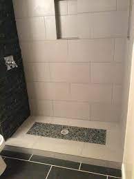 To help with your search, we have complied some of our most popular shower floor tiles. Black Stone Shower W Custom Shower Base Modern Bathroom Cleveland By Big Bear Remodeling Houzz