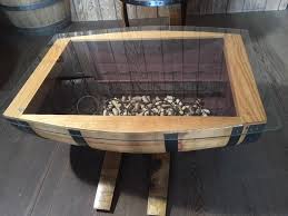Free standard shipping on all items over $49. Glass Top Wine Barrel Coffee Table Without Wine Racks Live Oak Wine Decor