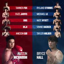 Check spelling or type a new query. Full Youtubers Vs Tiktokers Boxing Card June 12th 2021 On Livexlive Com Main Card Austin Mcbroom Vs Bryce Hall Youtubeboxers