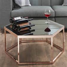 End side tables,sofa table,black walnut wood hexagon coffee table,bedroom bedside reading table,living room. Hexagonal Black Glass Coffee Table Flat Packing Wood Furniture Manufacturer Slicethinner