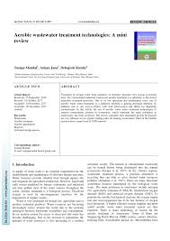 Betronics (m) sdn bhd was incorporated in 2002, to design and manufacture of process measurement jtl sales & marketing malaysia is the water tank specialist to provided effective refurbishment services. Pdf Aerobic Wastewater Treatment Technologies A Mini Review