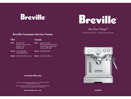 Bought it when l got married in 2002. Breville Duo Temp 800esxl Instruction Book Pdf Download Manualslib
