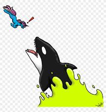 Then draw the back of the beluga whale. How To Draw A Killer Whale Jumping Killer Whale Jumping Drawing Free Transparent Png Clipart Images Download