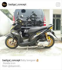 Modifikasi honda beat street supermoto, ekspresi hobi anak. Modifikasi Honda Beat Pakai Velg Ring 12 Milik Scoopy Kecil Tapi Bongsor Rider Ndeso94 Dot Com