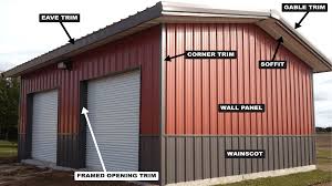 color chart for your steel metal buildings