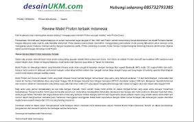 Pada umumnya, perkembangan teknologi di indonesia terjadi secara bertahap. Http Desainukm Com Alasan Mengapa Saya Memilih Proton Sebagai Mobilku Review Mobil Proton Indonesia Terbaik Review Mobil Proton Ind Caldwell Robinson Dixon