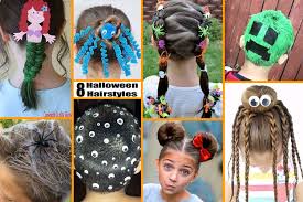Haircuts with your kids favourite super heroes and much more. 8 Fun Unique Halloween Hairstyle Ideas For Kids