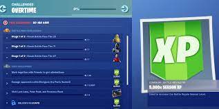 Fortnite Season 9 Overtime Challenges And Rewards Now Available The Fortnite Season 9 Overtime Challenges And Rewards Are Now Fortnite Game Reviews Challenges