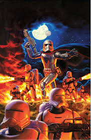 Captain Phasma 02 Variant Cover By Greg Hildebrandt Star Wars The Old Star Wars Rpg Star Wars Artwork