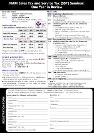 Service tax on digital services or digital service tax. Fmm Sales Tax And Service Tax Sst Seminar One Year In Review
