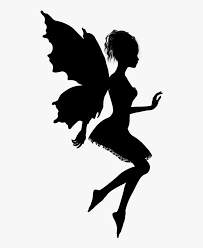 Download nu deze set of black and white kitchen utensils vectorillustratie. Wall Decal Sticker Fairy Fairy Silhouette Hd Png Download Transparent Png Image Pngitem