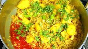 Aloo Gobi Masala Recipe Restaurant Style Cauliflower Potato In 2020 Masala Recipe Aloo Gobi Gobi Masala Recipe
