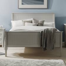 Buterbaugh Bed Frame Grey Wooden Bed Frame Wooden Bed Frames Grey Bed Frame