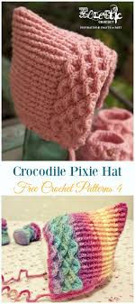 It is a super easy crochet bonnet pattern in sizes baby through adult. Baby Bonnet Hat Free Crochet Patterns