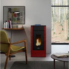 Poele A Granules Freepoint Easy Air Bordeaux 6 7 Kw Poele A Granules Leroy Merlin Poele A Granules Logement Chauffage Granules