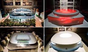 Check out the latest renovation work on the new santiago bernabéu stadium! New Design Of Real Madrid Home Stadium Real Madrid New Stadium Real Madrid Madrid