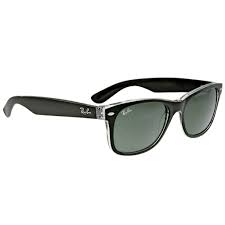 Ray Ban Glasses Black And Clear Ray Ban Rb2132 55 New Wayfarer Sunglasses Standard Black Clear G 15 Green Lens Wayfarer Sunglasses New Wayfarer Sunglasses