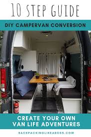The Ultimate Guide To Your Diy Campervan Conversion Step By Step To Your Tiny Home Camper Van Conversion Diy Van Life Campervan Conversions