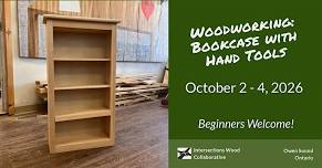 Woodworking: Bookcase with Hand Tools