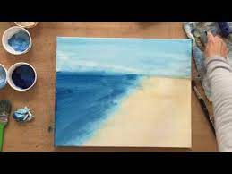 Malen lernen 5 tipps fur die ersten schritte lernen net. Himmel Wolken Malen Mit Acryl Lasurtechnik Tutorial Acryltechniken Anfanger Anleitung Youtube Wolken Malen Acryl Malen Himmel Wolken