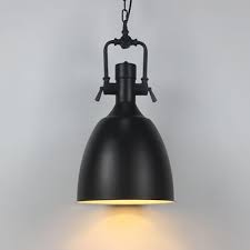 Satin Black Dome Shade Hanging Chain Pendant Light With Industrial Water Pipe Designed Lamp Socket 11 14 5 Wide Takeluckhome Com