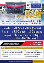 Yayasan pahang wins four awards. Ucyp Synergy Panggilan Hari Informasi University College Facebook
