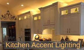 Small, versatile led strip lights can be subtly attached to the top of any cabinet to provide a beautiful indirect light source without visible wires or components. 6 Types Of Kitchen Accent Lighting Lighting Tutor