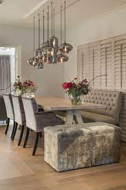 interiors dmf dining lyon bank met dining chair marseille louvre poefjes lights by eve boerderij eetkamer designkamer kamer decoratie