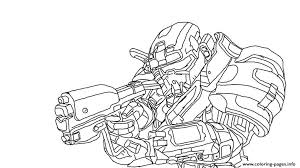 There are a number of different colors that you can use, just pick a color and click on any element of the picture to fill it. Halo Reach Spartan Coloring Pages Printable