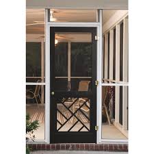 screen tight chippendale 32 in x 80 in finger joint wood frame hinged decorative screen door lowes com decorative screen doors wood screen door exterior screen doors