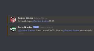 The most annoying bot on discord with lots of fun commands to keep you entertained all day! Poker Now Poker Club Discord Bot