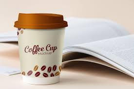 Small Paper Cup Mockup In Psd Small Paper Cup Mockup Psd Paper Coffee Cup Coffee Cups Paper Cup
