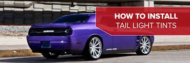 Tail Light Tint Tail Light Tint Kits