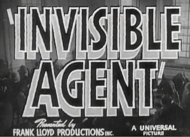 Invisible Agent (1942) saves the war | Falcon at the Movies