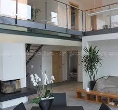 Passerelle Structure Acier Laque Plancher Verre Garde Corps Acier Laque Verre Artesca Amenagement Interieur Maison Architecture De Maison Decoration Interieure