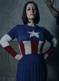 Top designers contribute a a variety of original, playful, and entertaining projects to knit for children, including such items as a wizard's hat, princess crown, mermaid dress up, pirate bath. America Sweater Dress Extract From Geek Knits By Toni Carr How To Stitch A Knit Or Crochet Dress