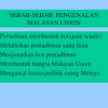 Sejarah penggubalan perlembagaan dari malayan union ke persekutuan malaysia: 1