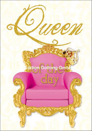 Queen's official birthday wikipedia, the free encyclopedia. Edition Gollong Geburtstagskarte Queen Of The Day Blue Flamingo Fashion