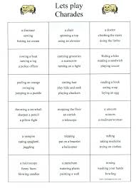 Your Summer Homework Is To Play Games With Your Family And Read Read Read Charades Is A Great Language Activity Charades Words Charades Word List Charades