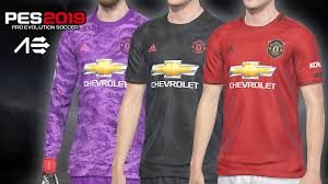 The manchester united home, away and third jerseys along with the training kits are available to order now. Pes 2019 Ps4 Manchester United Kits 2019 2020 Vol 2 By Aerialedson Pes Social