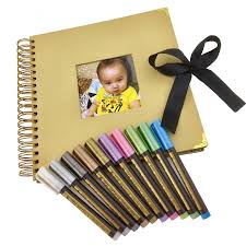 Spiral bound books can be customized to suit any theme. Photo Album Square Spiral Bound Cardboard Cover Sketchbook For Kids Diy Craft Blank Wedding Guest Book