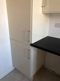When painting outdated kitchen cabinets, use a paint that is durable enough to withstand the oil, grease, fingerprints and even scratches or mold common in kitchens. How To Spray Paint Gloss Kitchen Cabinets