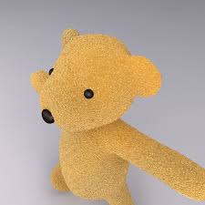 3d Model Teddy Bear Kid Children Comforter Doudou Animal Stuff Cute Soft Toy 3d Model 3dmodel Teddy Toys Teddy Bear
