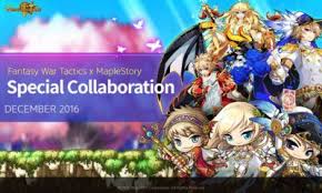 Maplestory Update Fantasy War Tactics X Maplestory Collaboration Maplestoryer Com Fantasy War Tactics New Fantasy Fantasy